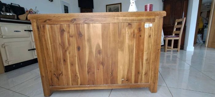 pvc window, sideboard and coffee table