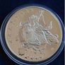 Germany Euro coins 2002 proof medal with gold gilt Cent Image 4