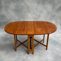 Mid-Century Drop Leaf Dining Table