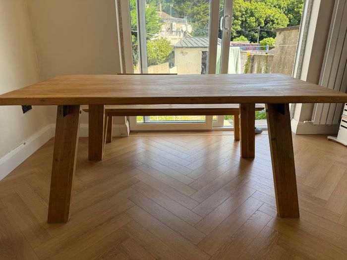 Solid Oak Dining Table