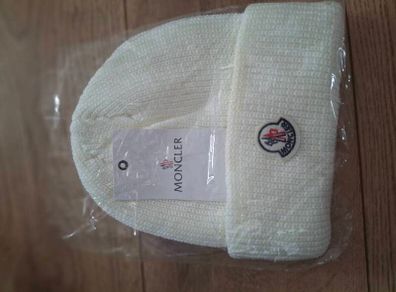 Moncler beanies white