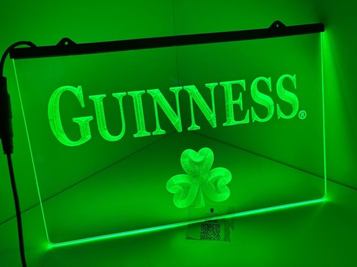 guinness shamrock light