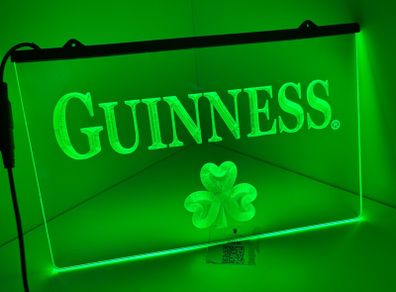 guinness shamrock light