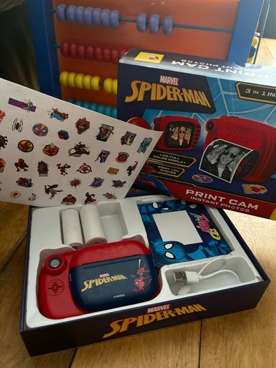 spider man camera and printer