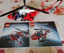 LEGO 8068 - Rescue Helicopter - Technic / Model / Airport - 2011