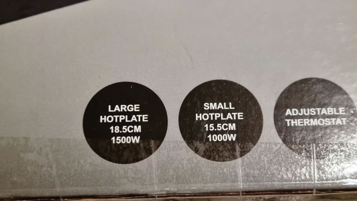 Nordhaus Double Electric Hob Plate