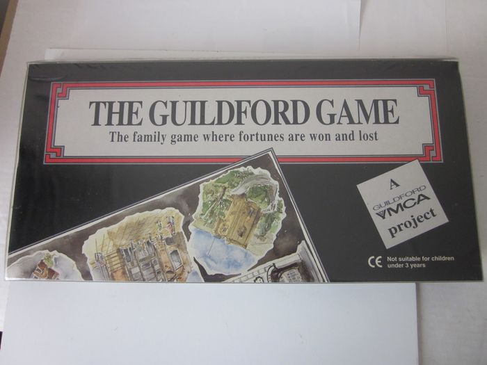 The Guildford Game A YMCA Project 1990s Property Buying Board Game
