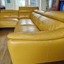Leather corner sofa Image 8