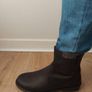 GANT RRP 190 Eur Size 9.5 UK Haynes Black Texas Leather Zip Up Ankle Boots real leather rubber sole new Image 7