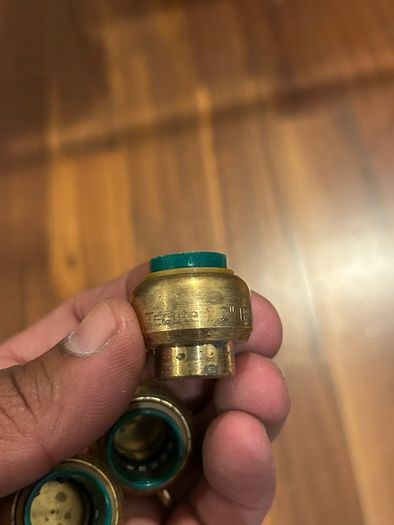 Tectite half inch Push Fit Stop End Cap