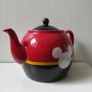 Original Disney Mickey Mouse Icon Ceramic Teapot Image 4
