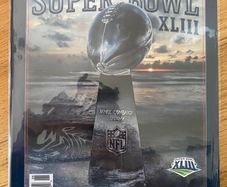 Very Rare 2009 NFL Super Bowl XLIII - Pittsburgh Steelers v Arizona Cardinals  Official Programme