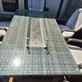 Rattan Rectangle Table with Firepit With 6 Chairs Image 4