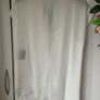top Bnwt white chiffon wrap effect front size xl Image 8
