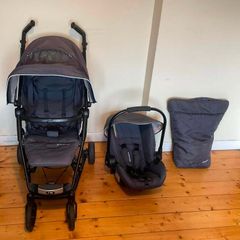 Mothercare Travel System Bundle | Stroller, Infant Car Seat & Travel Bag