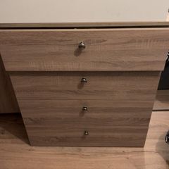 Wardrobe and drawer set