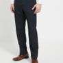 Regular Fit Active Waist Trousers - W38 L33 - NAVY Image 3
