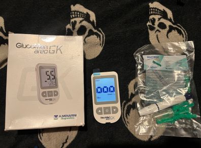 Glucomen Areo GK Blood Glucose and ketones Monitoring System Meter Blood Sugar diabetes