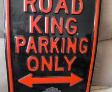Rare Harley Davidson Road King Heavy Metal Sign Brand New USA