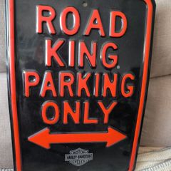 Rare Harley Davidson Road King Heavy Metal Sign Brand New USA
