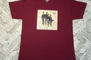 Mens Beatles T Shirt by Gildan Heavy Cotton Size Large