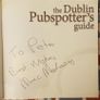 The Dublin Pubspotters Guide by Mac Moloney (Signed) Image 4
