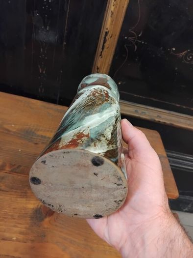 Fat Lava Pottery Vase