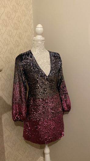 New dress ombre wrap style