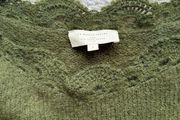 Sezane Stacy jumper perfect green size S (10-12)