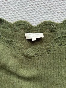 Sezane Stacy jumper perfect green size S (10-12)