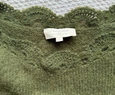 Sezane Stacy jumper perfect green size S (10-12)