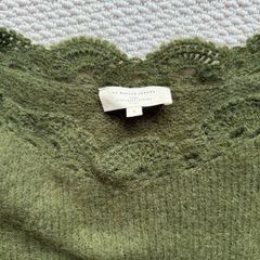 Sezane Stacy jumper perfect green size S (10-12)