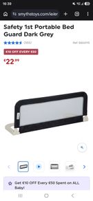 toddler bed rail