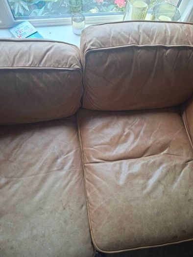 leather sofa