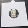 1 gram Silver .999 Cobra Skull Bar Image 3