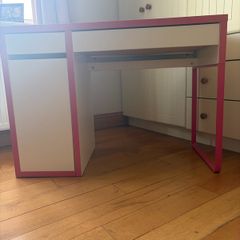 ikea desk and swivel chair