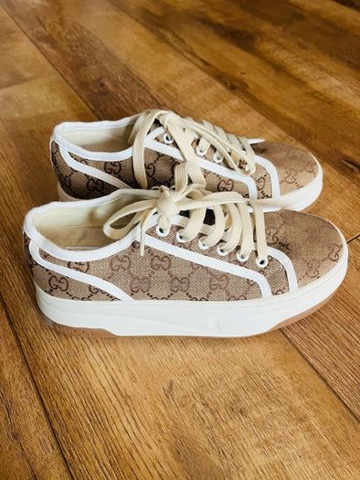 GG platformed sneakers