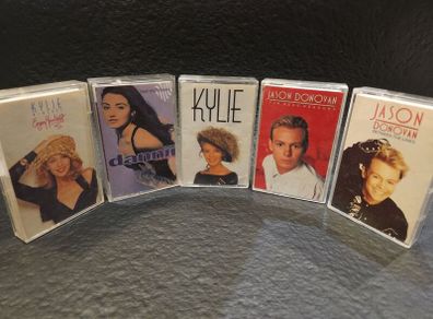 Kylie Minogue, Dannii, Jason Donovan Cassette Tape Bundle
