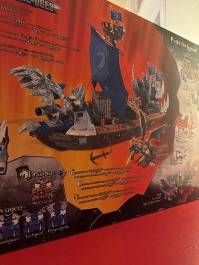megabloks Dragons Norvagen destroyer ship NEW