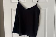 Zara black cami top size M