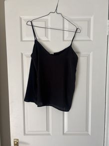 Zara black cami top size M