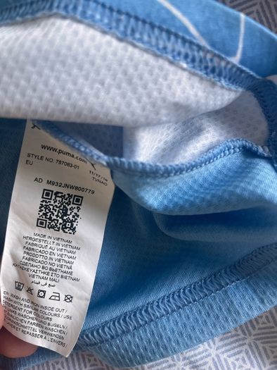 Man City 20/21 home jersey