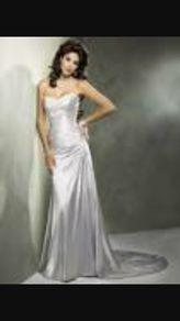 Amazing Platinum Maggie Soterro dress