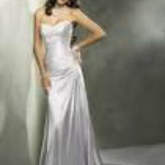 Amazing Platinum Maggie Soterro dress