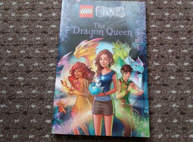 Lego elves the dragon queen soft cover book