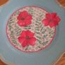 Brand New Carolyn Donnelly Serving Bowl and Plates Set Image 3