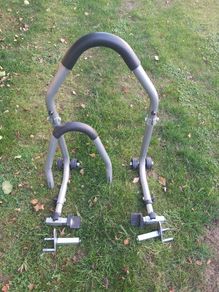Motorcycle paddock stand set