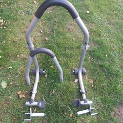 Motorcycle paddock stand set