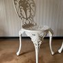 Wrought iron garden chairs Image 2