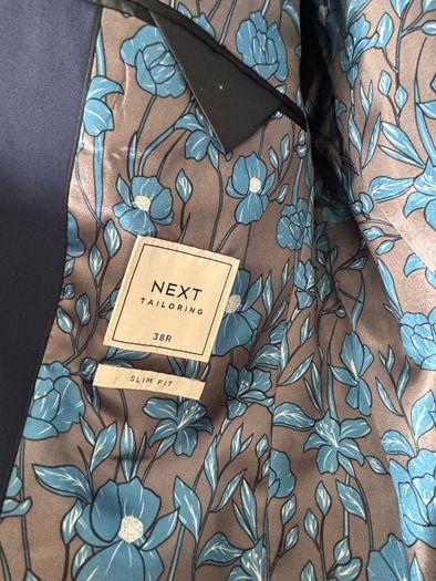 Next tailoring navy slim fit Men's blazer 38R